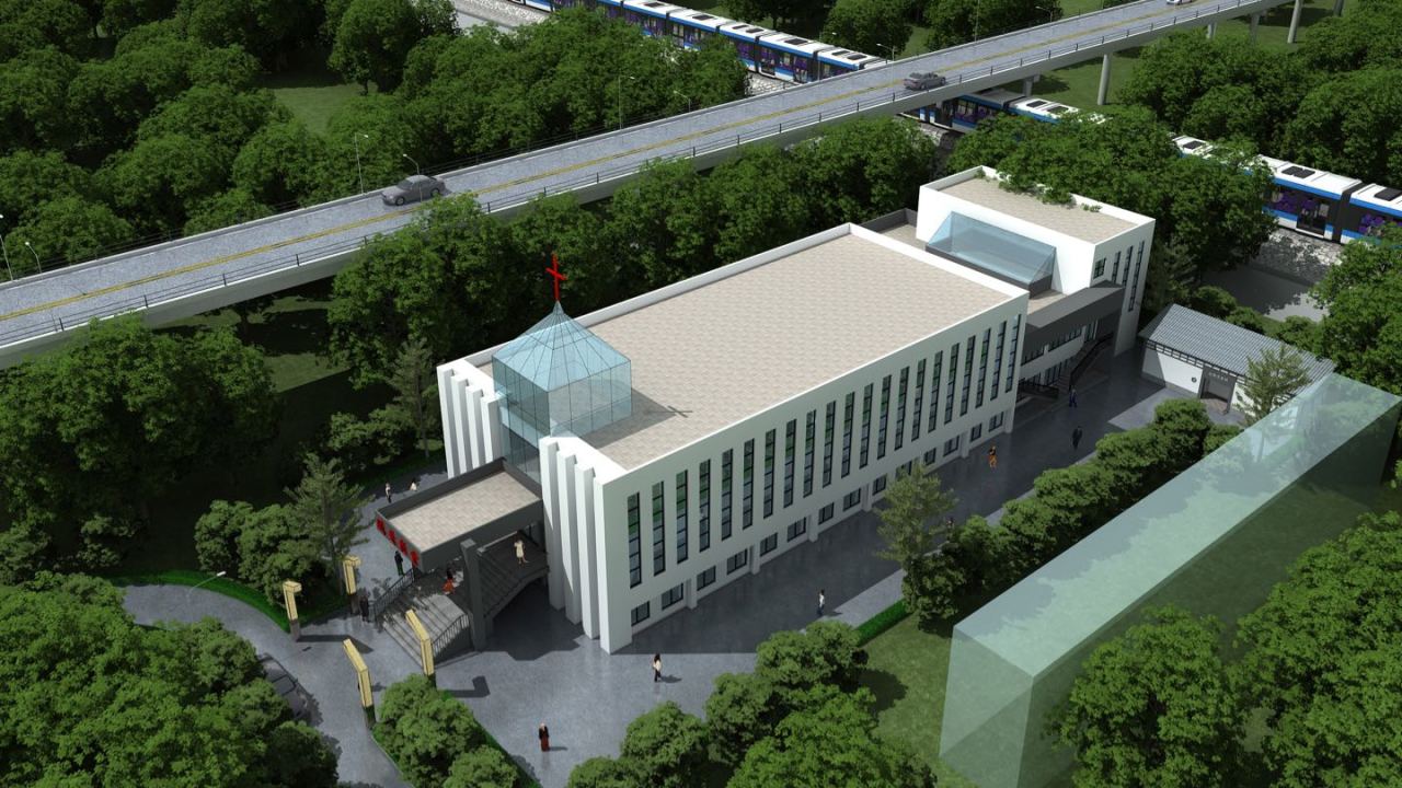 淮安飞耀教会设计效果图