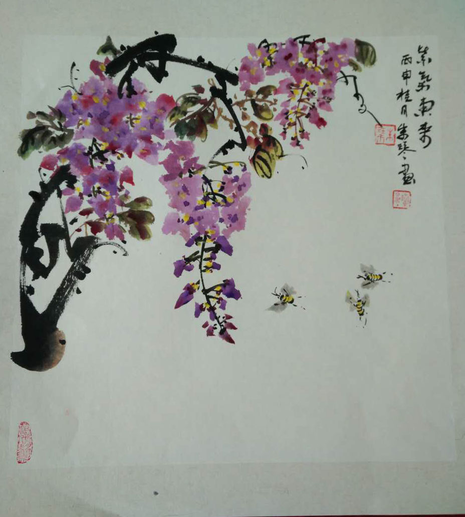 深谷幽兰——朱琴