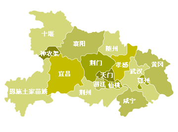 湖北省有多少个地级市?图片