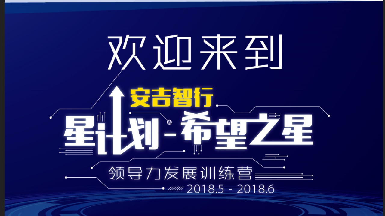2018安吉智行—希望之星领导力训练营