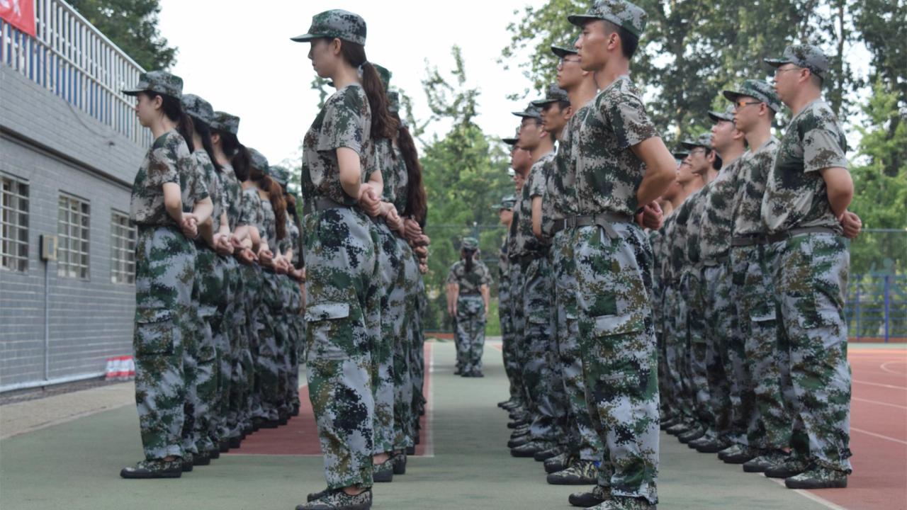首屆軍事素養(yǎng)訓練師認證培訓