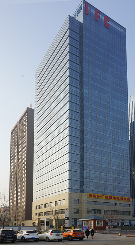 泰山国际金融中心办公楼b栋,住宅楼c栋工程