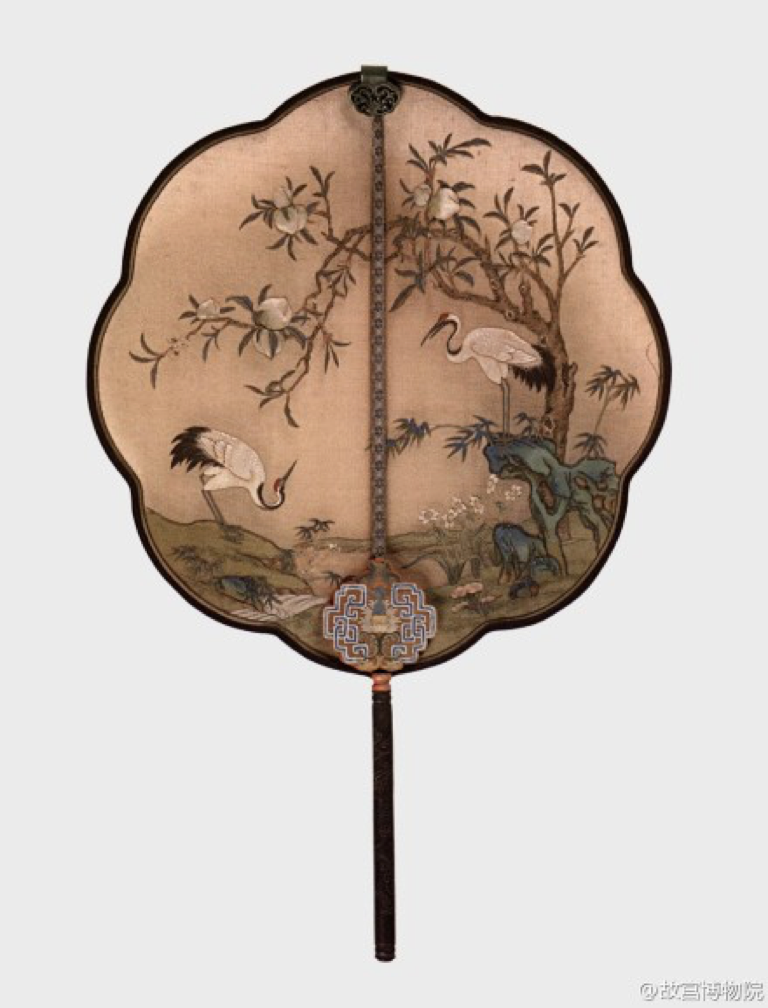 匠心考究骨瓷 知名大师订制 手工苏绣旗袍 东方古韵精粹 纪念版绫绢扇