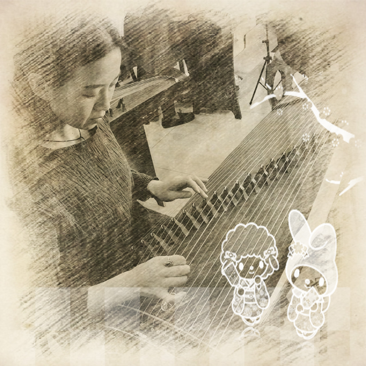 金迪/艺术学校/古筝