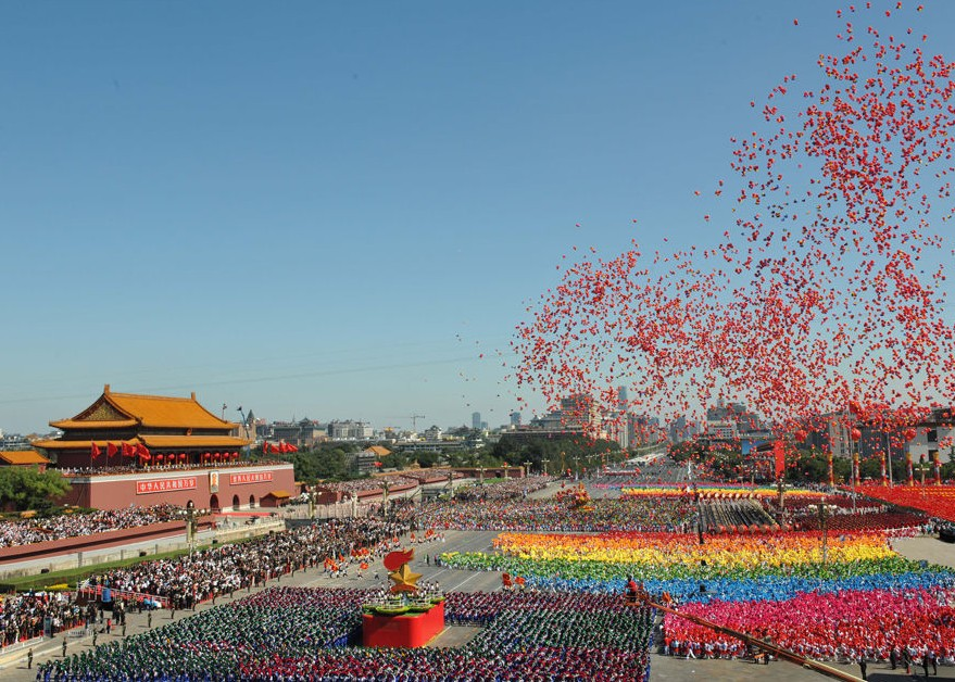 2009国庆阅兵仪式图片