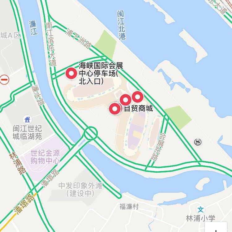 福州市海峽國際會展中心(福州市倉山區南濱西大道)