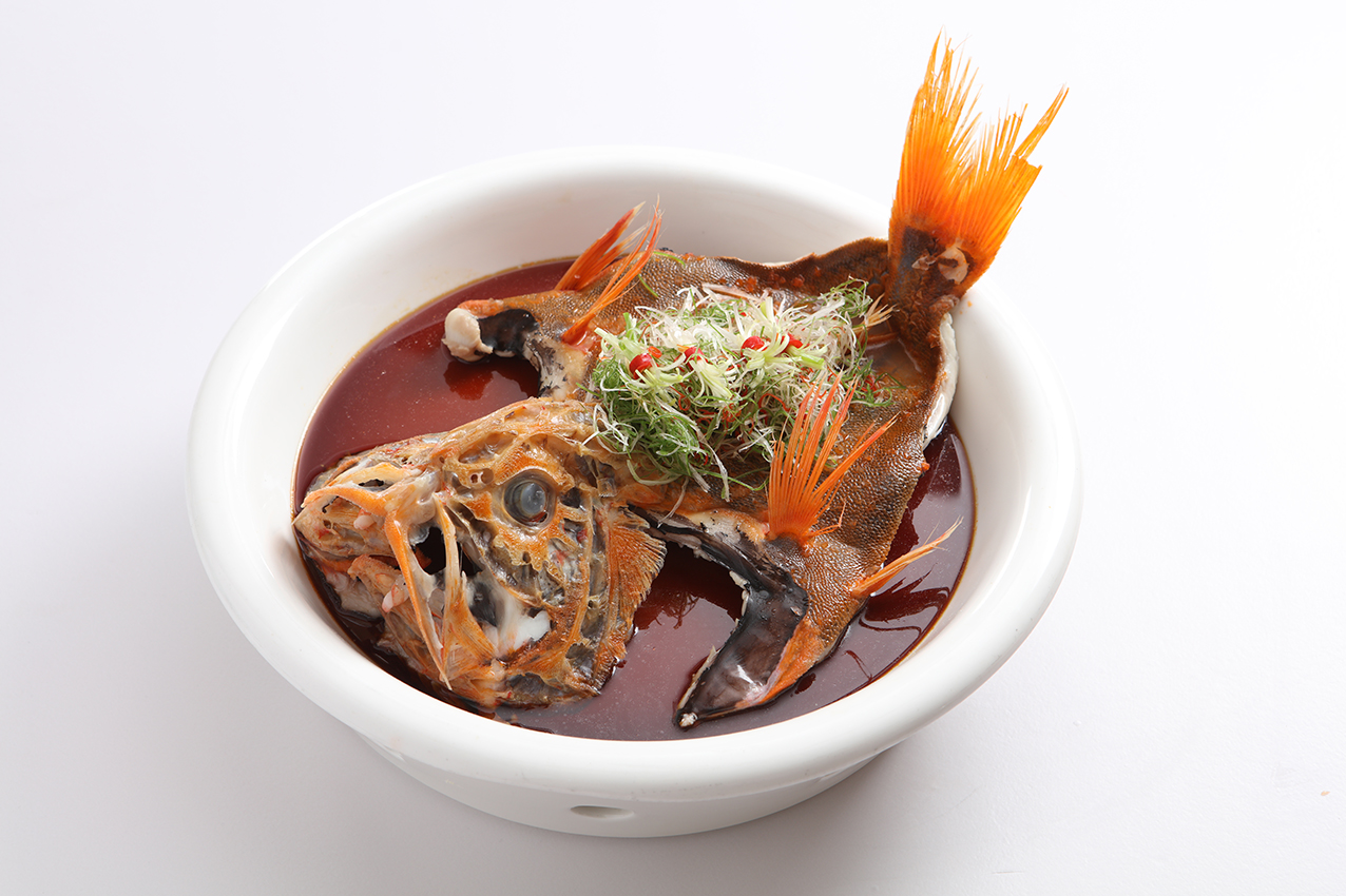 清蒸野生长寿富贵鱼 鱼色吉祥 强身健体 增寿富贵