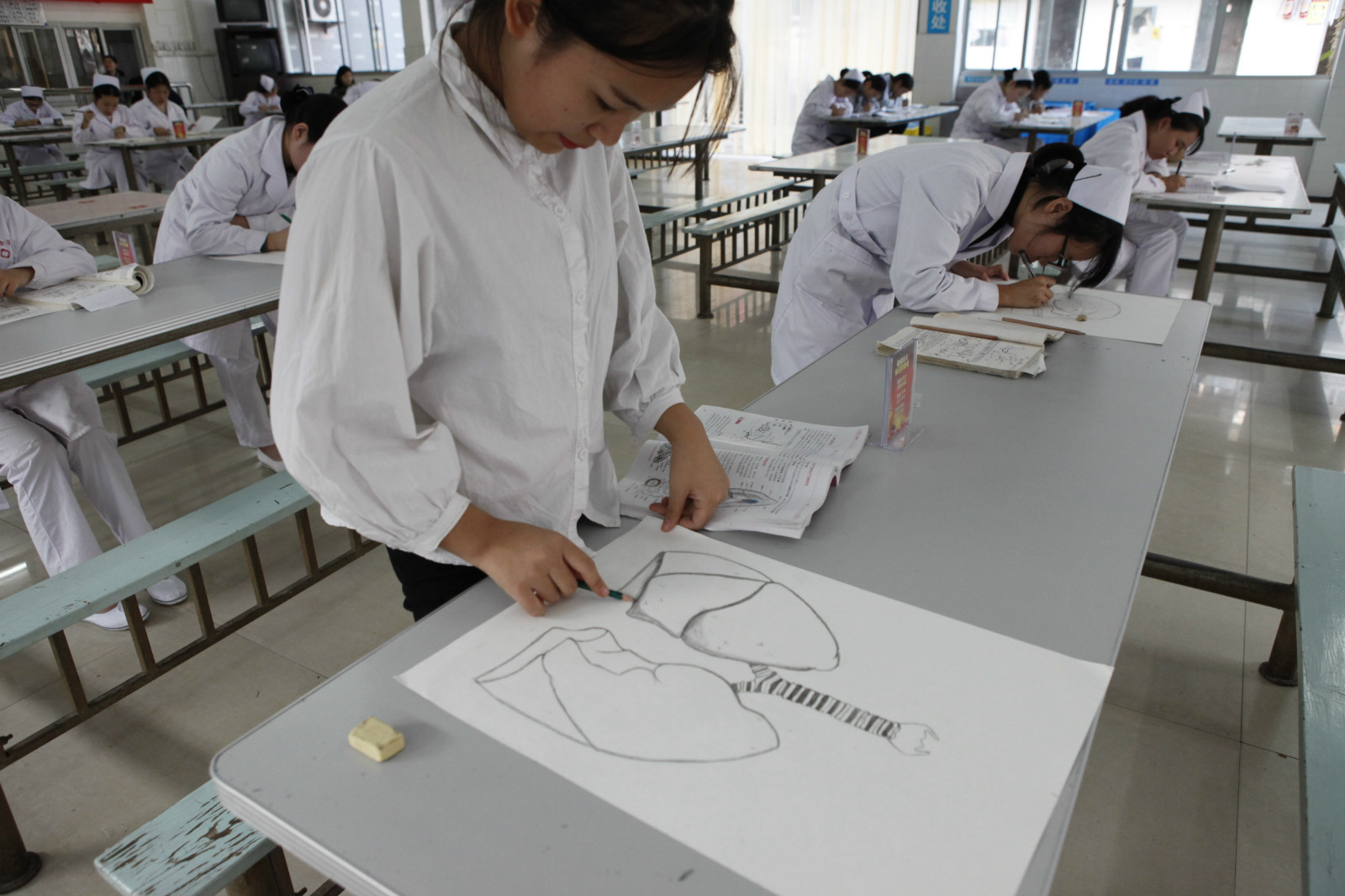 丽水护士学校—白衣天使的摇篮_新媒体推广 兔展h5作品