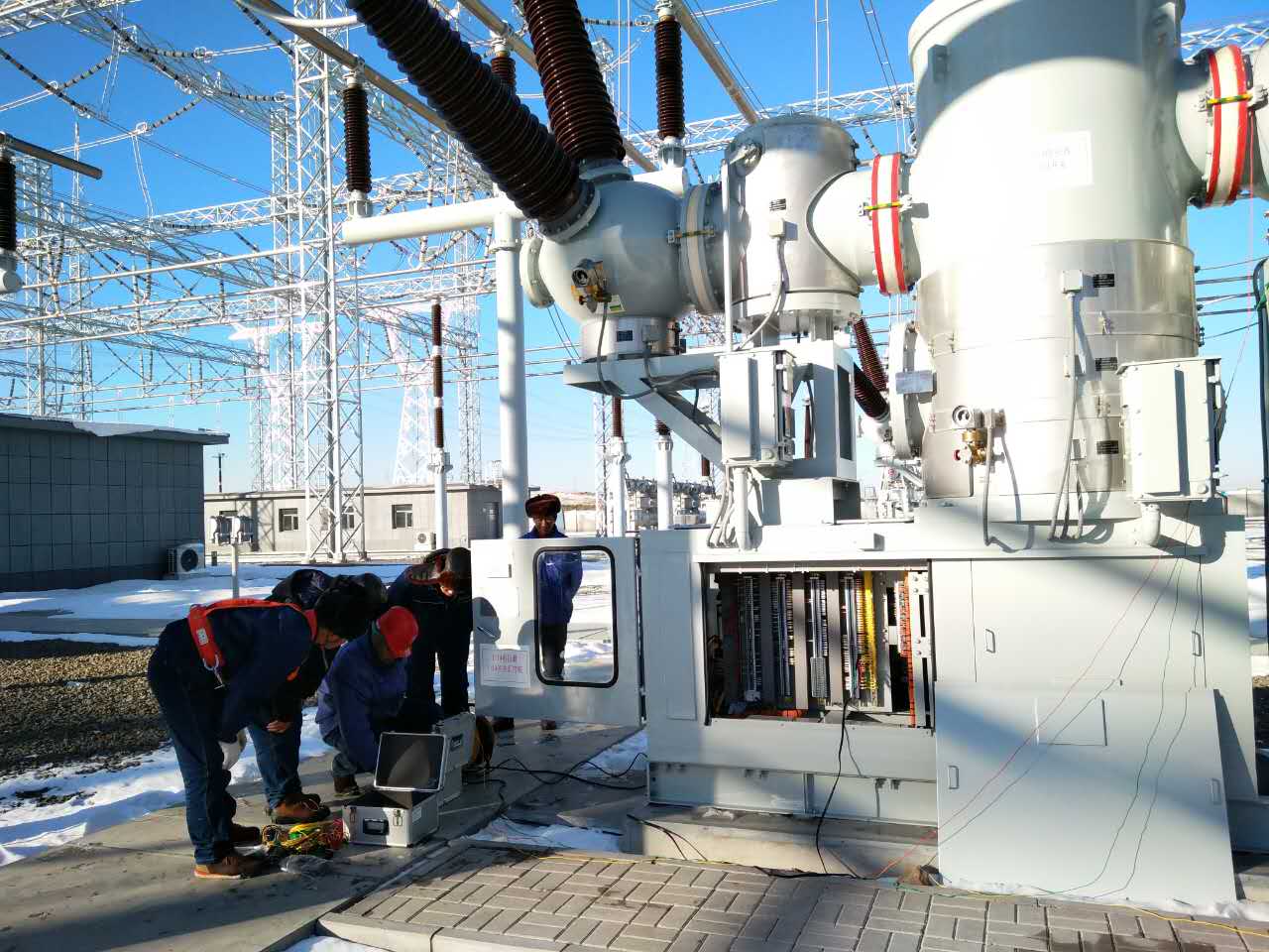 我们的2016!特高压扎鲁特换流站