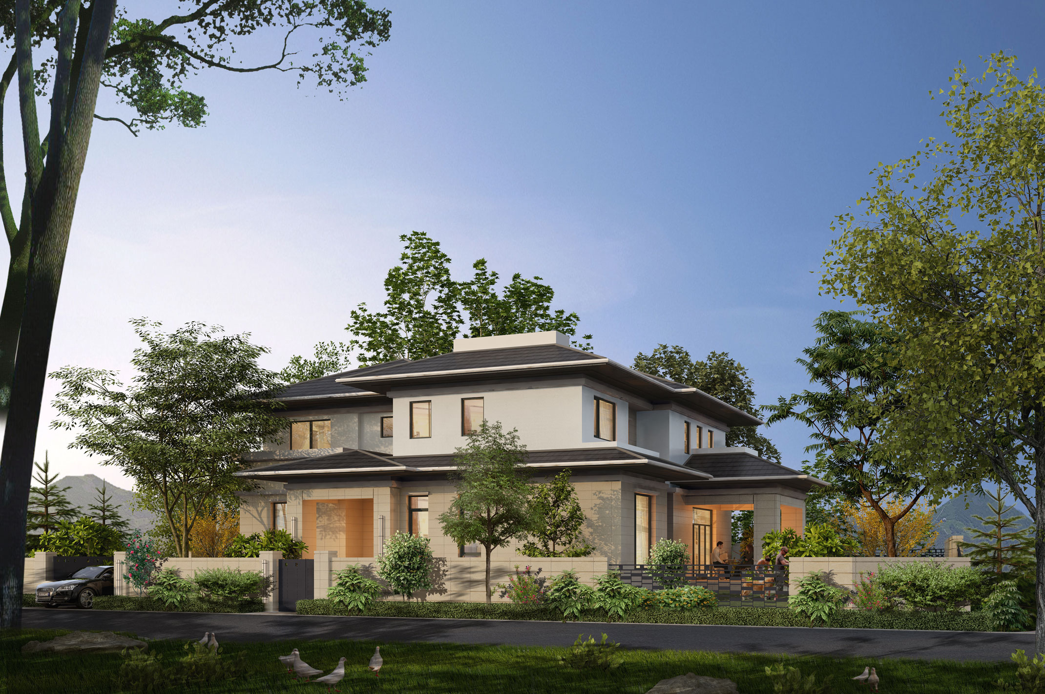 "谁动了浮烟山的心"首届书画美丽家园活动