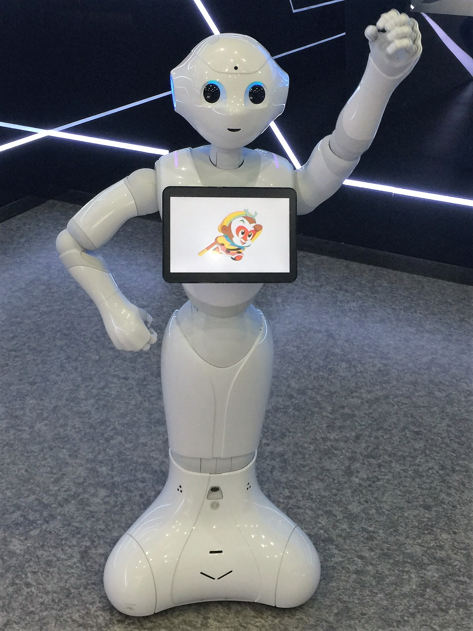 小威机器人来了喂!