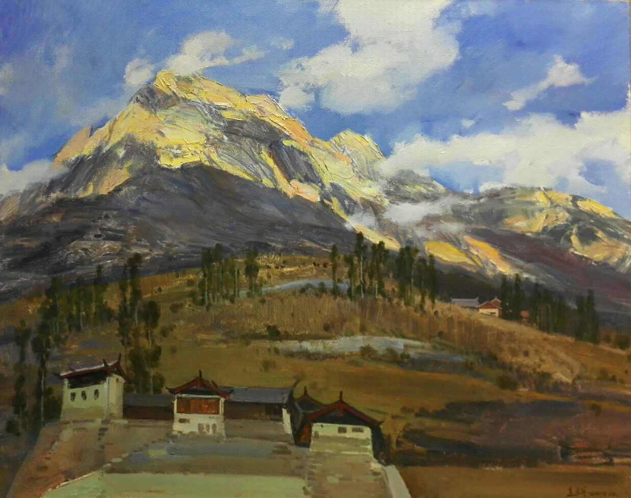 《军旅行旅》— 孙立新油画作品展