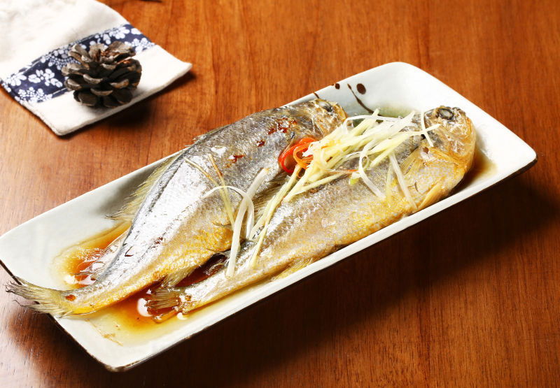 臭黄鱼:"鲜也小黄鱼,臭也小黄鱼"闻着臭吃着香.