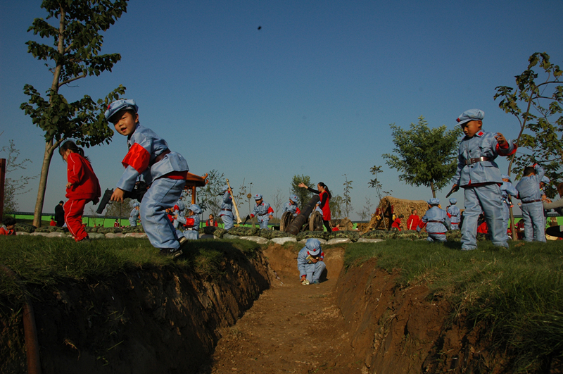 华山镇中心幼儿园-课程游戏化"园园行"