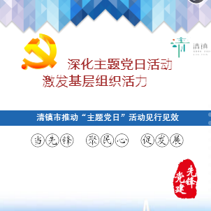 清镇市推动“主题党日”活动见行见效